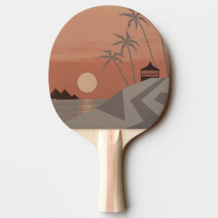 COOL TROPICS Ping-Pong Paddle
