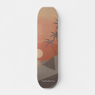 COOL TROPICS Skateboard Deck