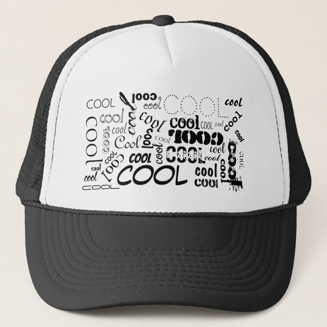 Cool Trucker Hat (Front)