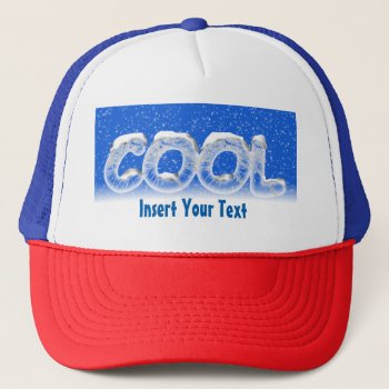 Cool Trucker Hat by CreativeMastermind at Zazzle