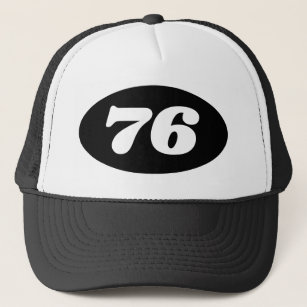 Cool trucker hat men's 76th Birthday party!