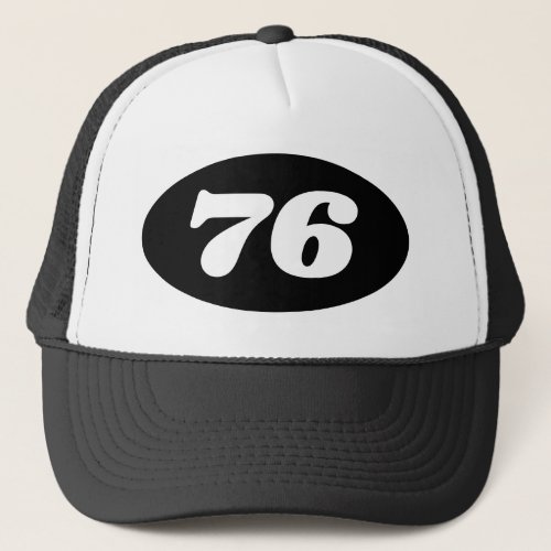 Cool trucker hat mens 76th Birthday party
