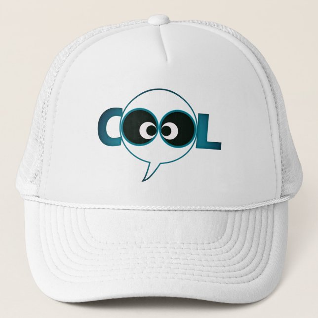 Cool Trucker Hat with funny Accents (Front)