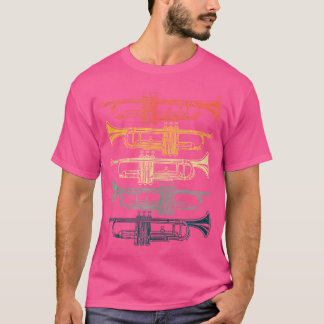 Cool Trumpet For Men Women Marching Band Musician T-Shirt