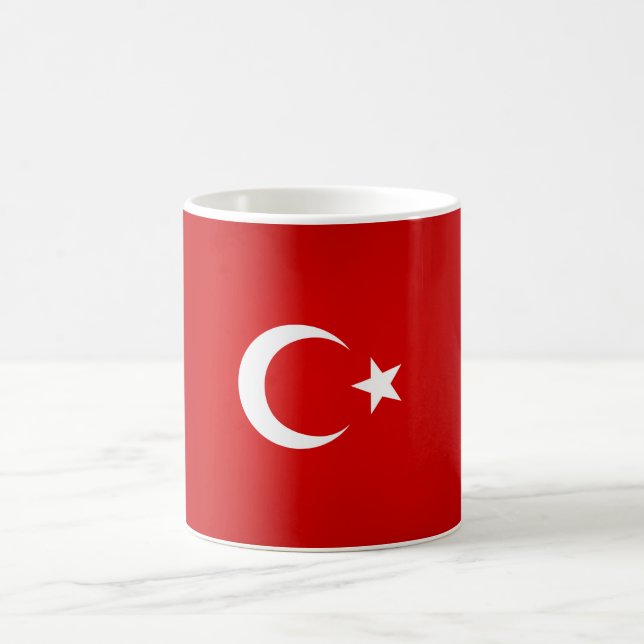 Cool Turkey Flag Coffee Mug (Center)