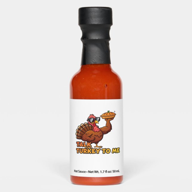 Cool Turkey Thanksgiving Funny Classic T-Shirt.png Hot Sauces (Front)