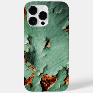 Cool turquoise brown rusty metal Case-Mate iPhone 14 pro max case