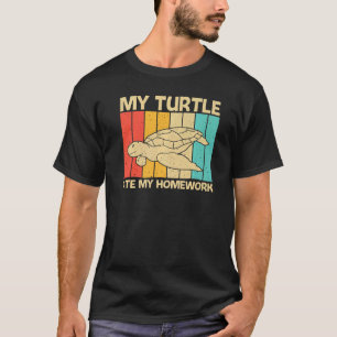 Cool Turtle For Kids Boys Sea Turtle Aquatic Anima T-Shirt