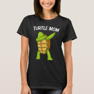 Cool Turtle For Mom Mama Dabbing Sea Tortoise Shel T-Shirt