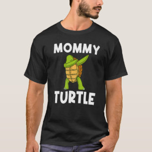 Cool Turtle For Women Mom Dabbing Sea Tortoise She T-Shirt