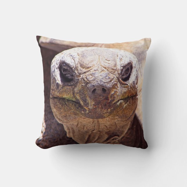 Cool Turtle Pillow! Throw Pillow (Front)