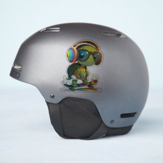 Cool Turtle Sticker