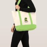 Cool Turtle Sticker Tote Bag