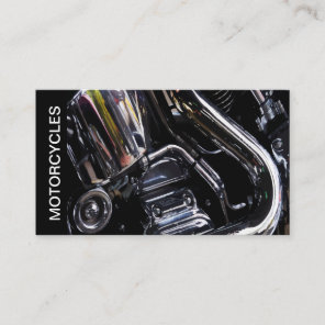 Cool Two Side Motorcycle Shop Business Cards