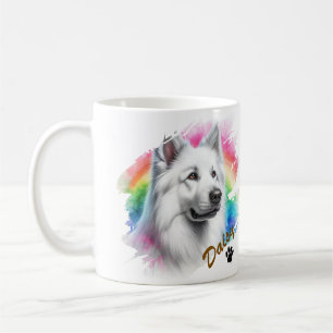 Cool Typography Name Pet's Simple Modern Coffee Mug