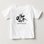 Cool ugly animal- Endangered Aye-aye  - Baby T-Shirt
