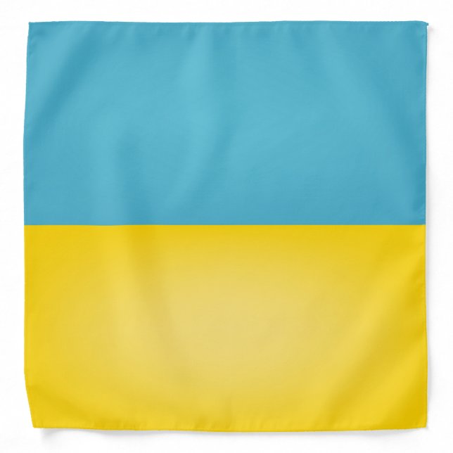 Cool Ukraine Flag Fashion Bandana (Front)