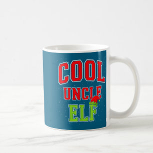 Cool Uncle Elf Christmas Family Matching Group Xma Coffee Mug