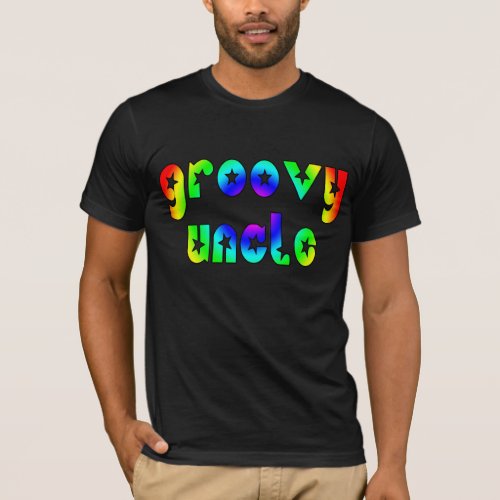 Cool Uncles Birthdays  Christmas  Groovy Uncle T_Shirt
