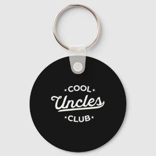 Cool Uncles Club Best Uncle Ever Funny Pocket Fath Keychain