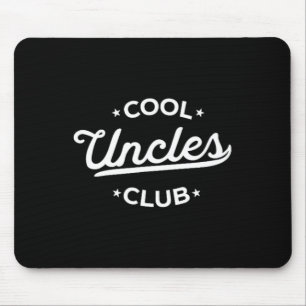 Cool Uncles Club Best Uncle Ever Funny Pocket Fath Mouse Pad