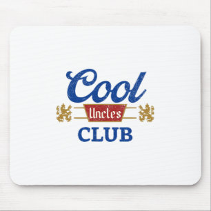 Cool Uncles Club Best Uncle Ever Funny Pocket Fath Mouse Pad