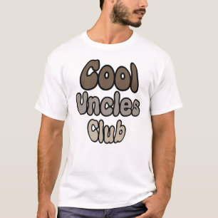 Cool Uncles Club Funny T-Shirt Fun Gift for Uncle