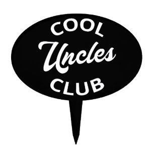 Cool Uncles Club I Cake Topper
