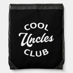 Cool Uncles Club I Drawstring Bag