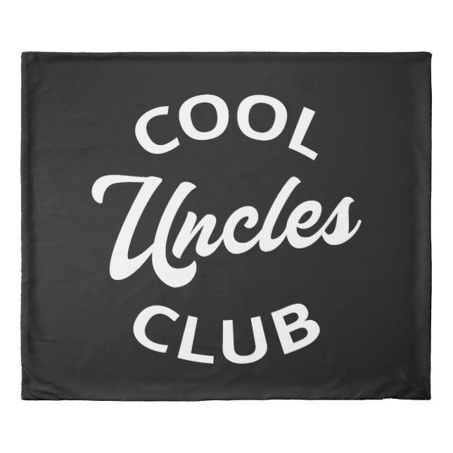 Cool Uncles Club I Duvet Cover (Front)