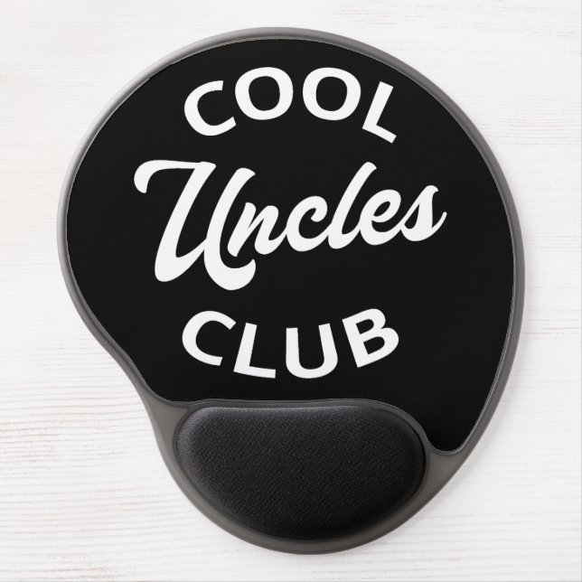 Cool Uncles Club I Gel Mouse Pad (Front)