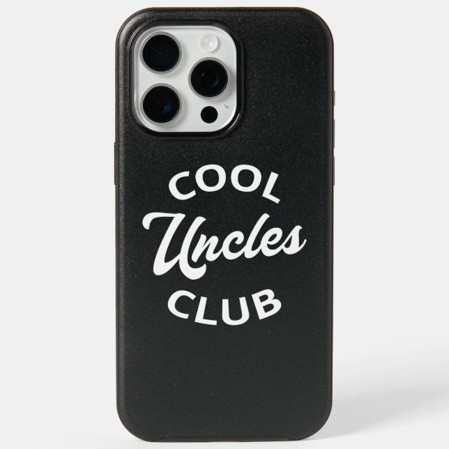 Cool Uncles Club I iPhone 15 Pro Max Case (Back)