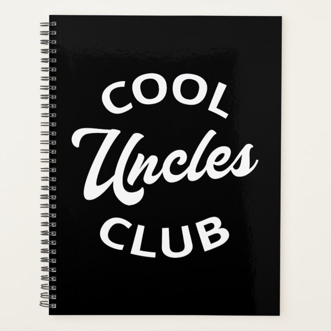 Cool Uncles Club I Planner (Front)