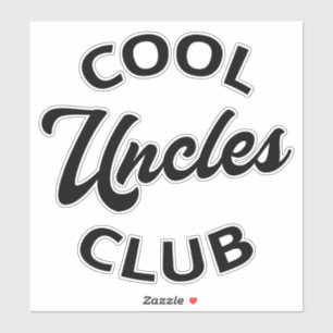 Cool Uncles Club I Sticker