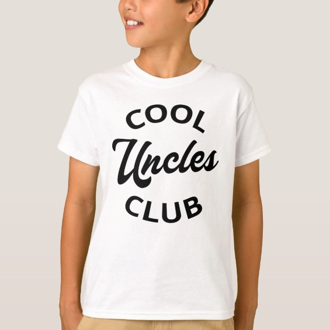 Cool Uncles Club I T-Shirt (Front)