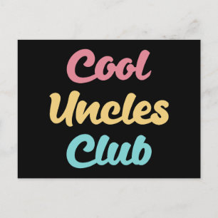 Cool Uncles Club II Postcard