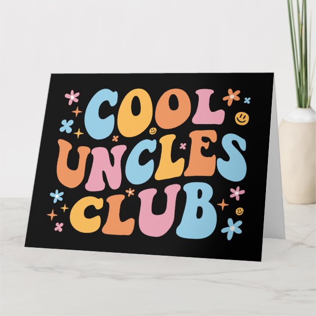 Cool Uncles Club III Card (Front)