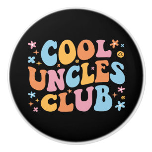 Cool Uncles Club III Ceramic Knob