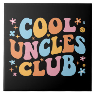 Cool Uncles Club III Ceramic Tile