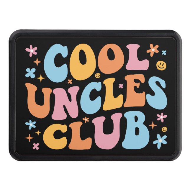 Cool Uncles Club III Hitch Cover (Front)