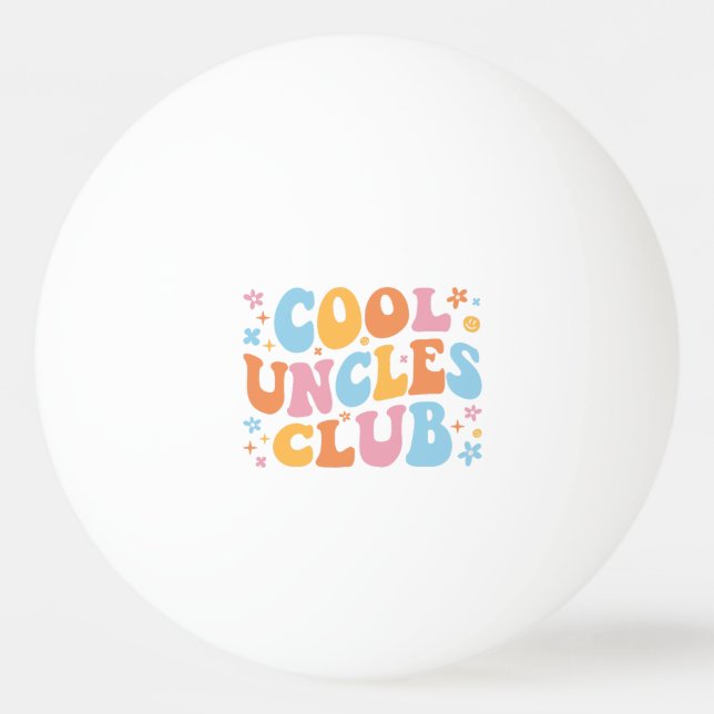 Cool Uncles Club III Ping Pong Ball (Front)