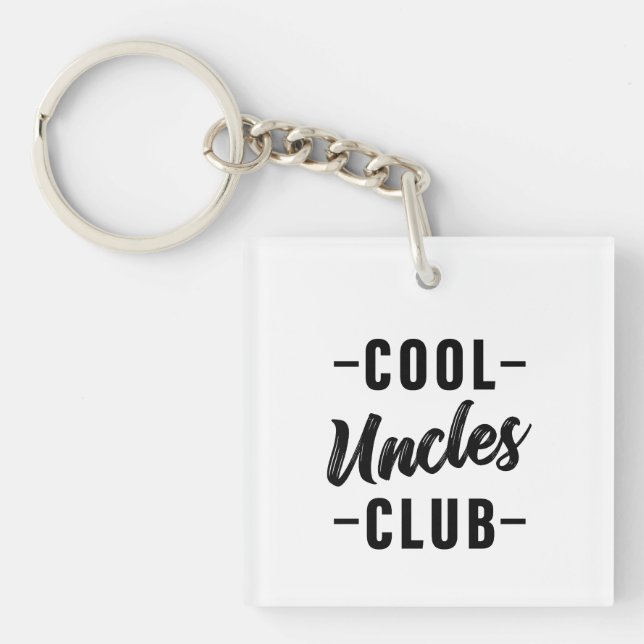 Cool Uncles Club Keychain (Front)