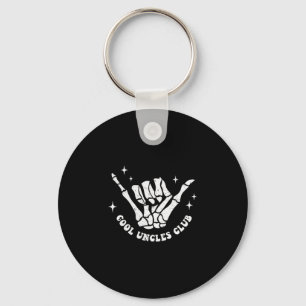 Cool Uncles Club Uncle Cke Birthday Father's Day  Keychain