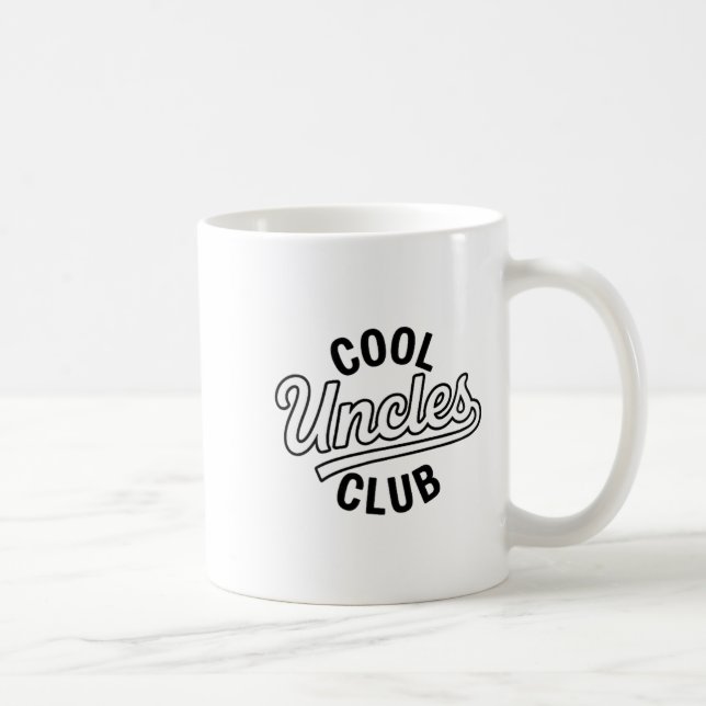Cool Uncles Club Uncle Ever Funny Cket Fathers Day Coffee Mug (Right)