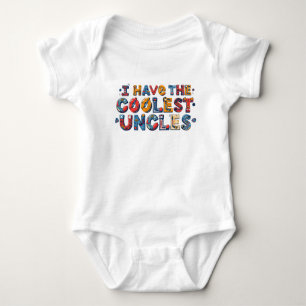 Cool Uncles Hockey Infant One Piece Baby Bodysuit