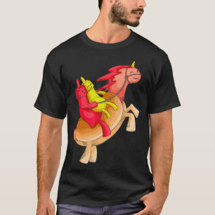 Cool Unicorn Hotdog  Funny Horned Horse Food T-Shirt