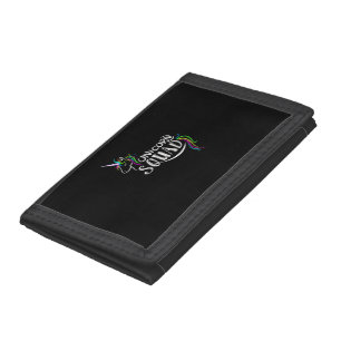 Cool Unicorn Squad _ Funny Magical Equestrian Team Tri-fold Wallet