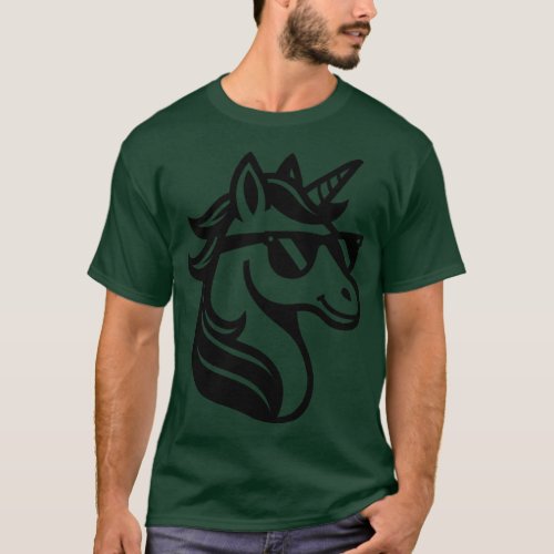 Cool Unicorn T_Shirt