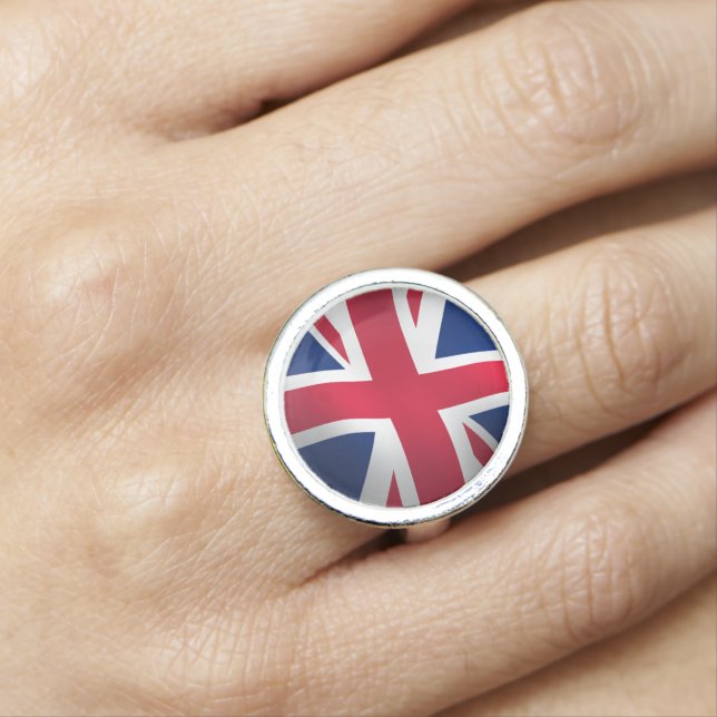 COOL UNION JACK FLAG RING (In Situ)