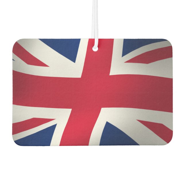 COOL UNION JACK UK FLAG AIR FRESHENER (Front)